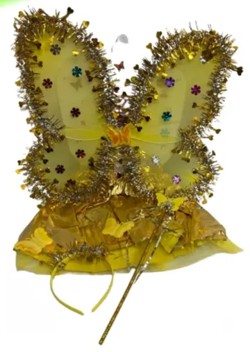 ALAS MARIPOSA CON TUTU DIADEMA Y CETRO VE-10