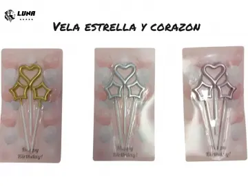 VELA ESTRELLA Y CORAZON RF:DF-714