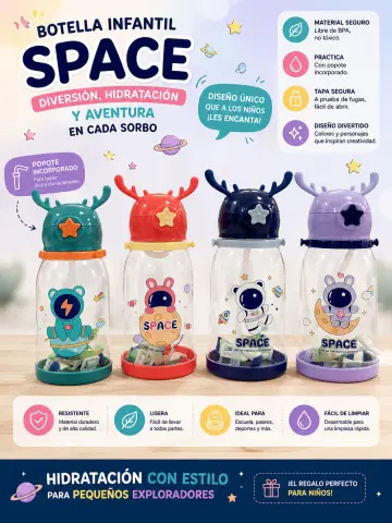 TERMO INFANTIL ASTRONAUTA RF:1005-3