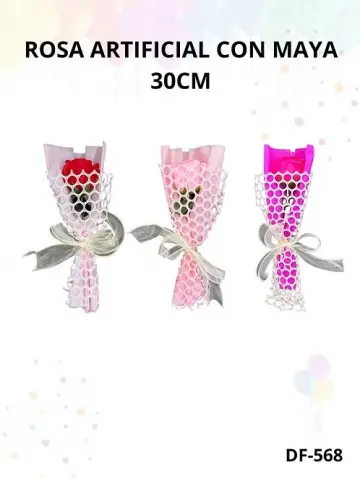 ROSA ARTIFICIAL CON MAYA RF:AM-004