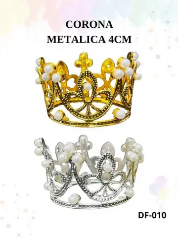 CORONA DECORATIVA METALICA 5CM RF:DF-010