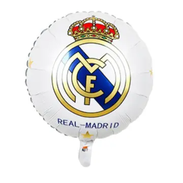 GLOBO METALIZADO 18 PULGADAS REAL MADRID