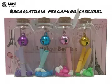 RECORDATORIO PERGAMINO CASCABEL CAJA X 12 RF:IF3271