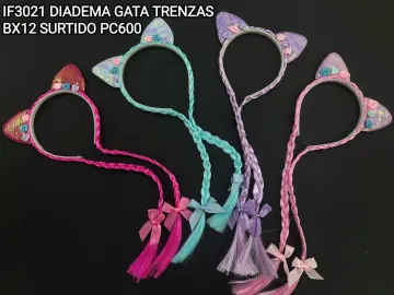 IF3021 DIADEMA GATA TRENZAS