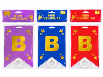 BANDERIN BIENVENIDOS