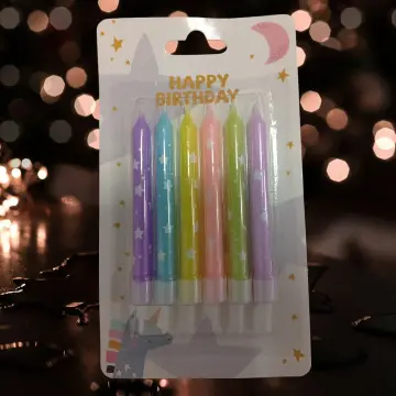 VELA  FELIZ CUMPLEAÑOS NEON X6 RF:XX-6-3