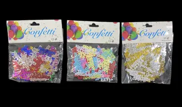 CONFETI DE MESA FELIZ CUMPLEAÑOS RF-LUNA027