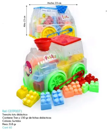 TRENCITO TUTU DIDACTICO RF:GDTP0071