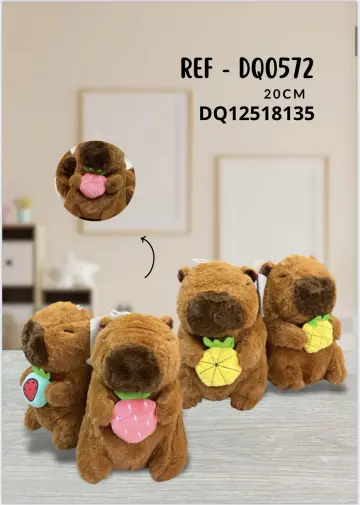 CAPIBARA DE FRUTAS 20CM