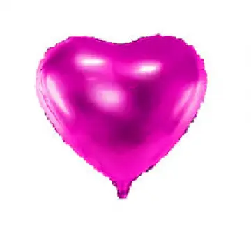 GLOBO CORAZON FUCSIA 10 PULGADAS