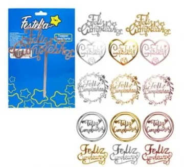 TOPPER ACRILICO PARA TORTA RF:4461-1