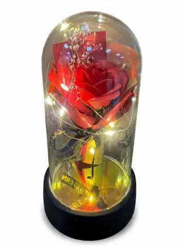 CUPULA RAMO DE ROSA 15 CM RF: PARTY ON 1005