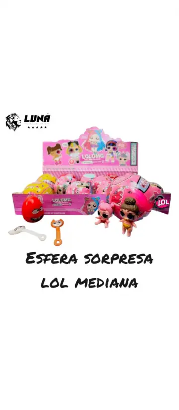 ESFERA LOL MEDIANA SURTIDA RF:317-1