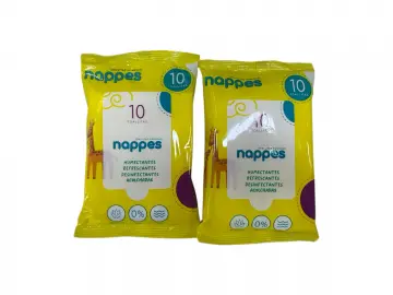 PAÑITOS HÚMEDOS NAPPES PEQUEÑO x10
