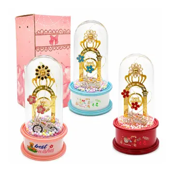 CUPULA CON LUZ BEST WISHES 18 CM RF:16410