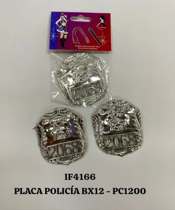 IF4166 PLACA DE POLICIA
