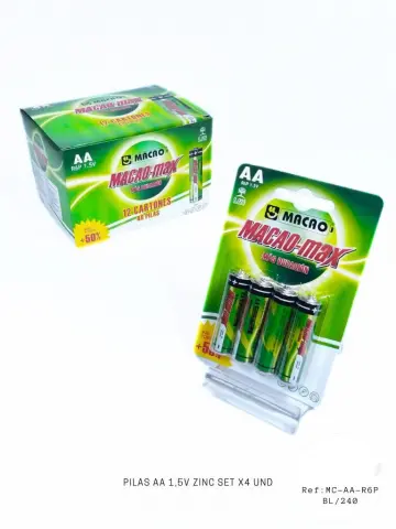 BATERIAS AA X4 RF:MCAAR6P