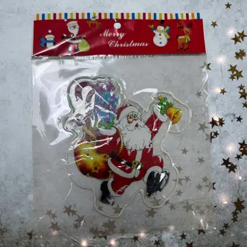 STIKER EN GOMA  NAVIDEÑO RF:N511-14