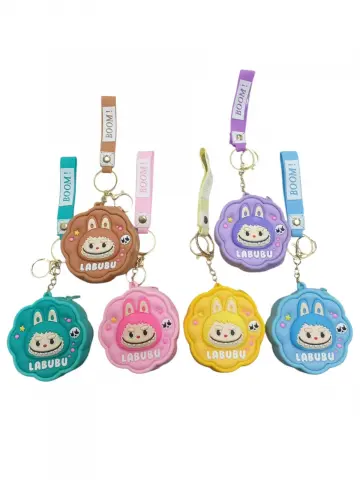 LLAVERO MONEDERO LABUBU REDONDO RF:MZ885-6