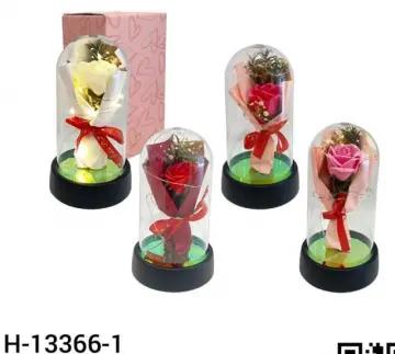 RAMO DE ROSA EN CAPSULA RF:13366-1