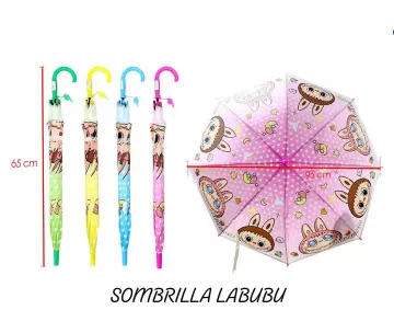 SOMBRILLA LABUBU MEDIDAS:65CMX95 CM DIAMETRO