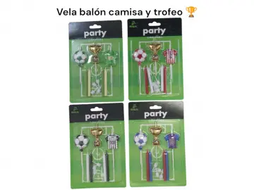 VELA BALON CAMISETA Y TROFEO RF:V-7
