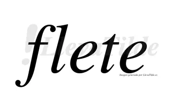 FLETE
