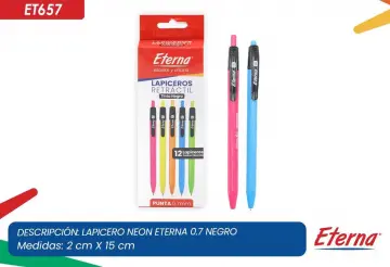 LAPICERO NEON ETERNA 0.7 NEGRO RF:ET657
