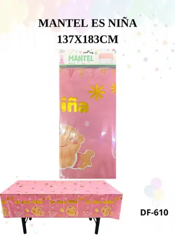 MANTEL ES NIÑA REF DF-610