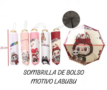 SOMBRILLA DE BOLSO MOTIVO LABUBU
