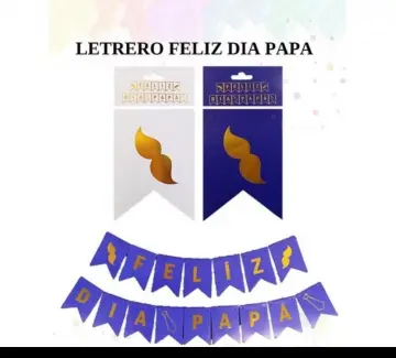 BANDERIN FELIZ DIA PAPÁ