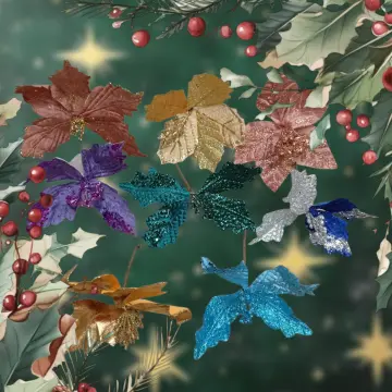 HOJA DECORATIVA ESCARCHADA