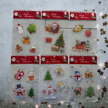 STIKER EN GOMA NAVIDEÑO RF:N511-13