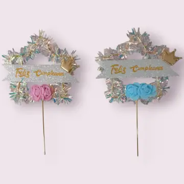 TOPPER ESTRELLA FELIZ CUMPLEAÑOS RF:N25K-356