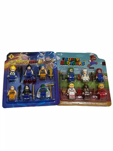 SET DE LEGOS PAQUETES SURTIDO!(ROBLOX, SONIC, ADVENGERS, PAW PATROL, DRAGÓN BALL Y MARIO ) REF AJ682