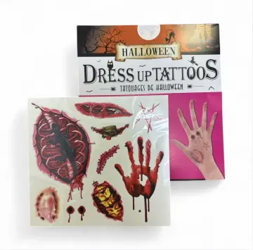 TATUAJES SURTIDOS HALLOWEEN RF:IF3990